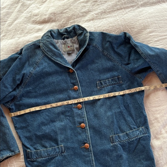 Vintage 80’s Denim Chore Coat - Picture 7 of 8